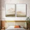 Modern Beige Abstract Wall Art Posters Abstract Landscape Canvas Painting Prints Pictures Minimalist Living Room Interior Decor