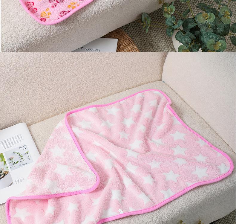 Коврики и одеяла для домашних животных: Толстый коралловый флис для собак и кошек