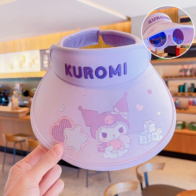 Детская мультяшная шляпа от солнца с УФ-защитой для летнего отдыха на открытом воздухе