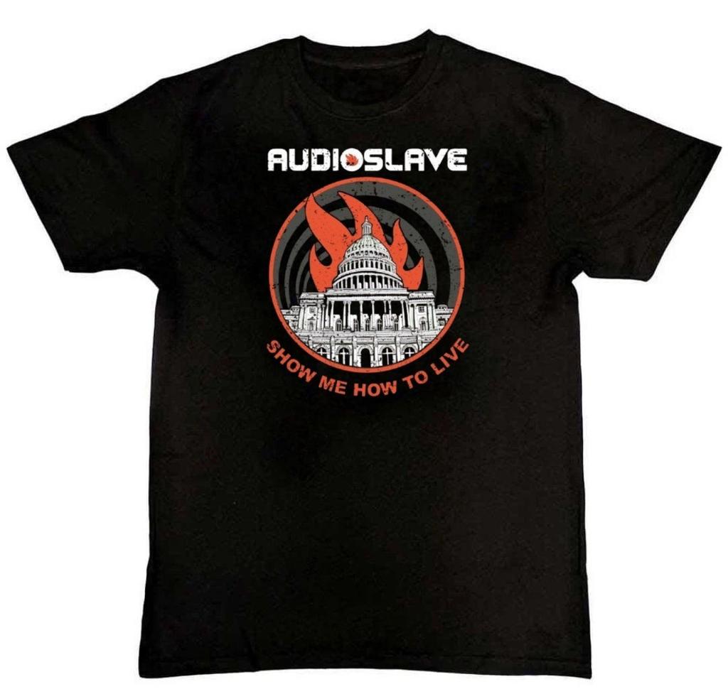 Rare Audioslave Band Graphic Print Mens T-Shirt S-4XL