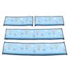 Crib Liner Securely Fixed Anti Collision Heightened High Protection Crib Protector Bumper Pad for