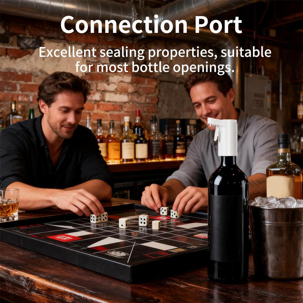 Электрический декантер для вина Аэратор для вина Наливатель Мини Автоматический декантер для вина Диспенсер для виски и воды Диспенсер для вина Винные аксессуары