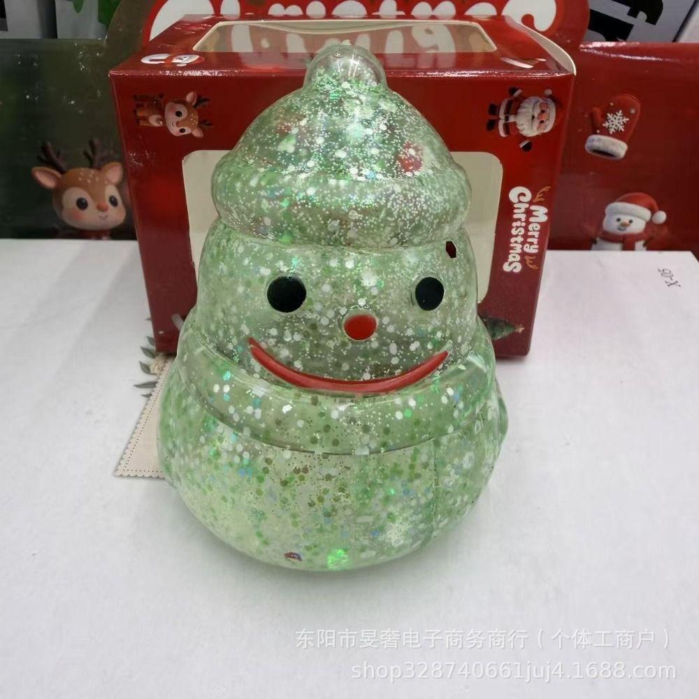 TPR Christmas Squishy Toy Squeezable Christmas Squishy Ornament Party Favors
