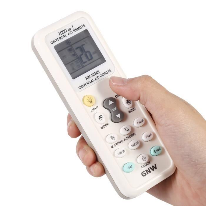 YICUI Télécommande Universelle de Climatiseur K-1028E