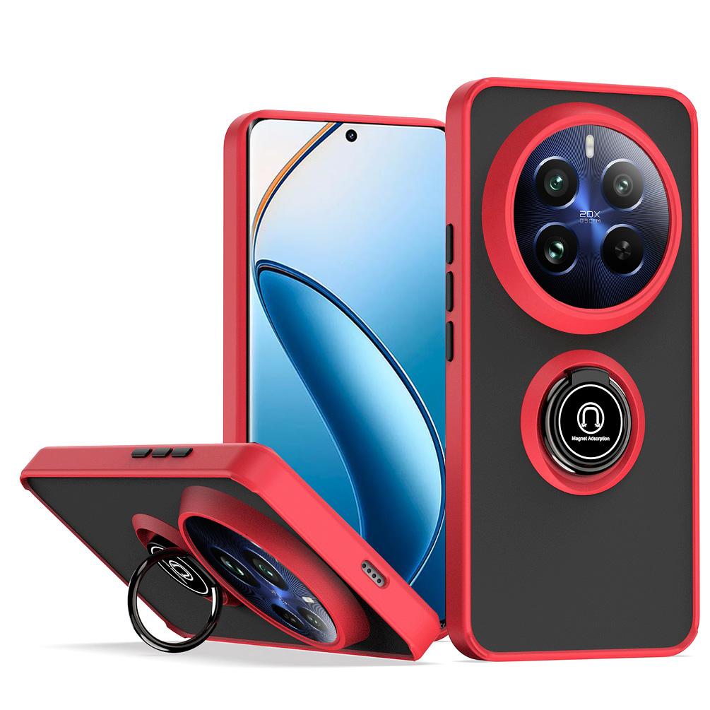 Чехол для телефона с вращающимся кронштейном для Realme 12 Pro + 11 Pro 10 9 9i 8i Realme C67 C53 C55 C31 C35 C21y, чехол-держатель для пальца в машину