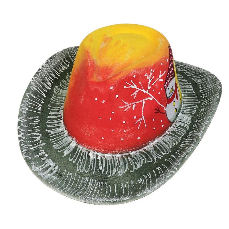 Halloween Christmas Party Cowboy Hat Polyester