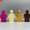 Нетоксичные Moc Кирпичи 4 см Часть Тела Фигурки Напечатанная Длинное Платье Рубашка Халат Мужчина Женщина Ткань Рукав Аксессуары Собранные Строительные Блоки Игрушки