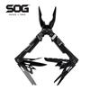 SOG PowerPint Мини Компактный 18-в-1 Многофункциональный Инструмент EDC Легкий Мультитул Плоскогубцы Карманный Нож Для Повседневного Использования Черный (PP1002-CP)