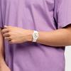 Наручные часы Swatch SPARKLE SHINE Праздничная коллекция SO31W109 Белые