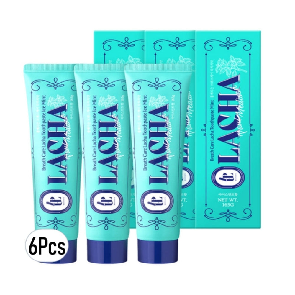 Paul Medison Breath Care Lacha Зубная паста Ледяная мята 165 г*3 шт./6 шт.