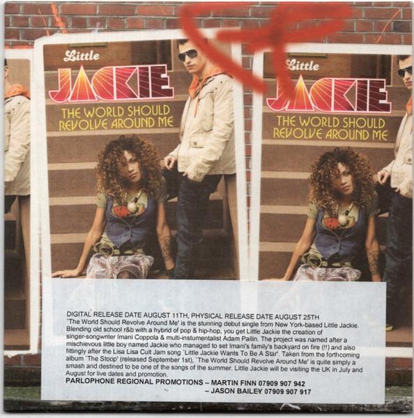 CD LITTLE JACKIE World Should Revolve Around Me 5099923491328PR SCurve Records 2008 Великобритания Танцевальная Электроника Б/у