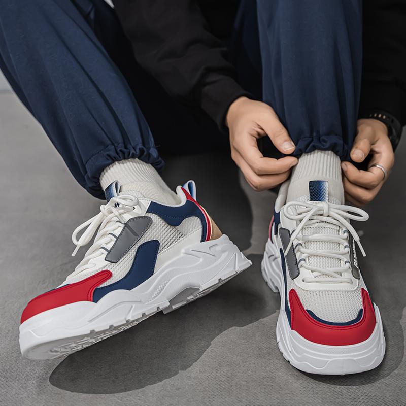 Новые модные мужские туфли Four Seasons Low Top, удобные дышащие повседневные кроссовки