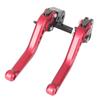 AL-mart Motorcycle Short Style Brake Levers Clutch Levers Levers Set 6 Levels Adjustable for Honda VTR1000F 1998-2005, CBF1000 2006-2009