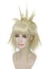 Wigs2you Женская парик-прическа H-5730 Американская королева рэпа 90-х Блондинка Кудрявая собранная прическа, Идеально для Хэллоуина, Огнестойкое синтетическое волокно