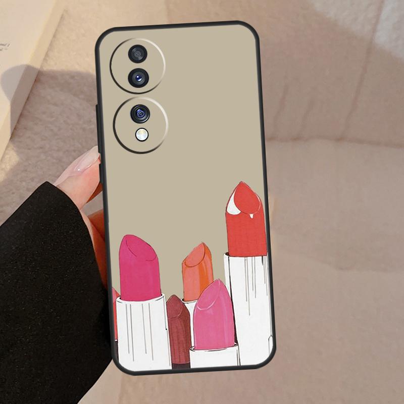 Чехол для телефона Lipstick Love Fashion For Honor Magic 7 Pro 5 6 V5 For Honor 200 400 50 70 90 Lite X8a X8b X9a X9b X9c
