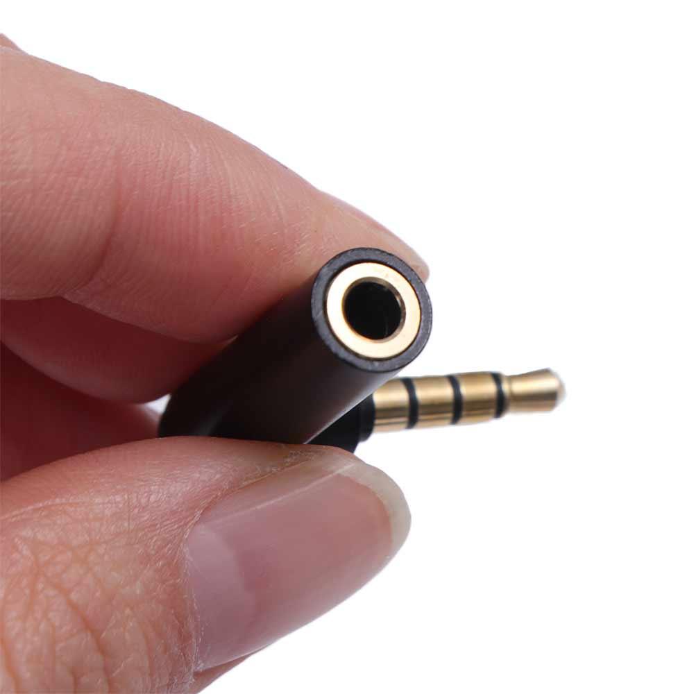 Microphone Jack Plug Headphone Jack Converter Stereo Adapter 3.5mm Adapter Converter Adapter