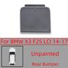 Auto Front Rear Bumper Headlamp Washer Cover Cap For BMW X3 F25 LCI Ordinary Version 2014 2015 2016 2017 High Quality Painted