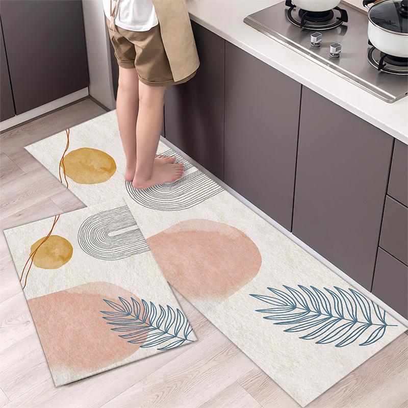 Коврик для кухни Мягкий утолщенный коврик для пола для кухни Водонепроницаемый нескользящий коврик для пола Ковровая дорожка