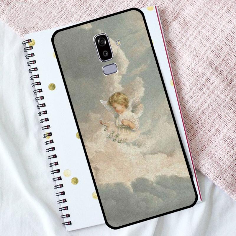 Чехол с мультяшным ангелочком для Samsung Galaxy M21 M13 M54 M34 M14 M56 M36 M16 M31 M11 M53 M32 M52 M35 M55 M15 M06