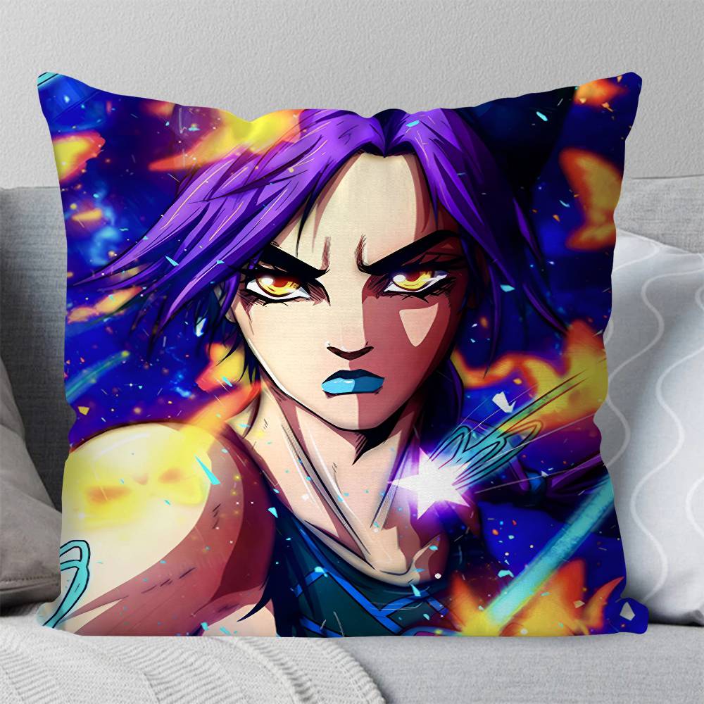 Аниме JOJO Bizarre Adventure Наволочка Квадратная Подушка Спальня Диван Досуг Комфортная Подушка Автомобиль Гостиная Дом Украшение