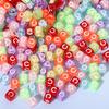 Colorful A-Z Letter Beads for DIY Jewelry & Educational Bracelets