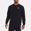 Under Armour Свитшоты Rival Мужские Черные С Круглым Вырезом Умеренные Обычные 1359029-001