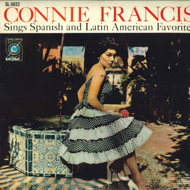 LP Record CONNIE FRANCIS - Sings Spanish & Latin American Favo SL5022 MGM 1960 Japan Pop Used