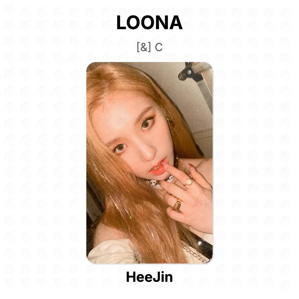LOONA [&] C Официальная фотокарточка