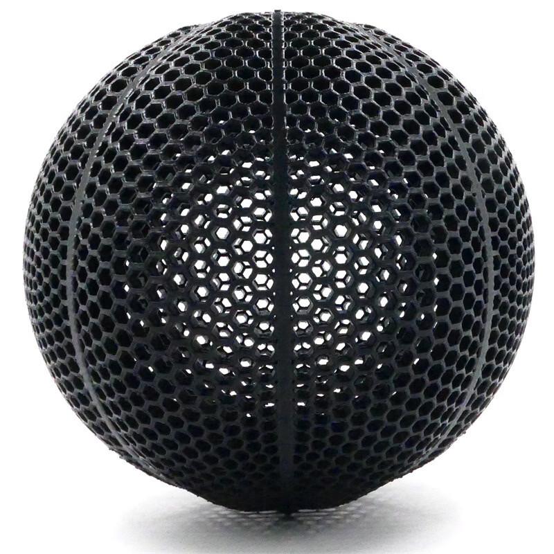 Norman 3D Printed Airless Hollow Basketball
