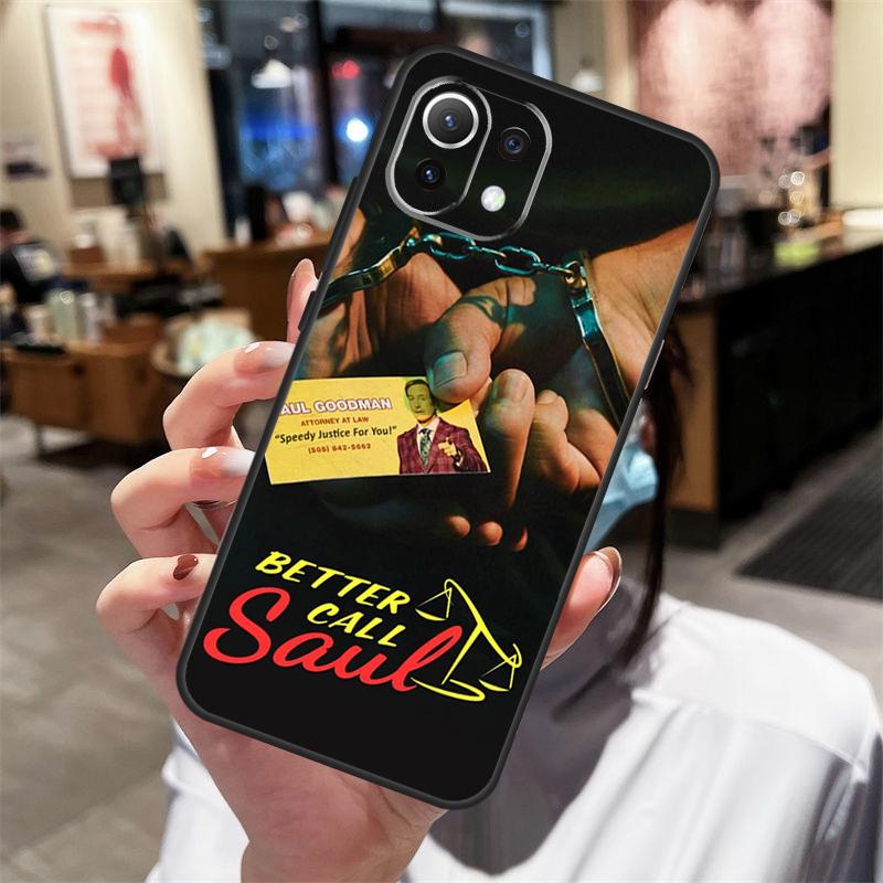 Better Call Saul Case For Xiaomi Mi 12T 11T Pro 13 11 12 Lite Cover For POCO X3 X5 Pro F5 M5 F3 F4 X4 GT