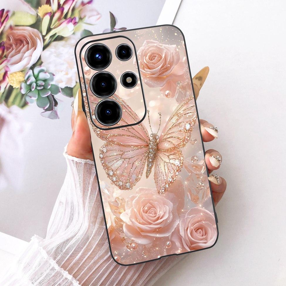 Casing For ITEL S26 Ultra Cover S688LN Luxury Cute Cat Fashion Butterfly Cool Painted Funda For ITEL S26Ultra Phone Case