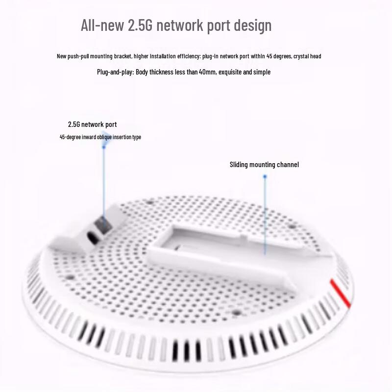 H3C AX71 WiFi 6 Двухдиапазонная Беспроводная Точка Доступа для Потолочного Монтажа