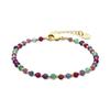 Bracelet - Aiel - Multicolore - Or Jaune 18K - 16,5 Cm + 3,5 Cm D'extension - Cristal