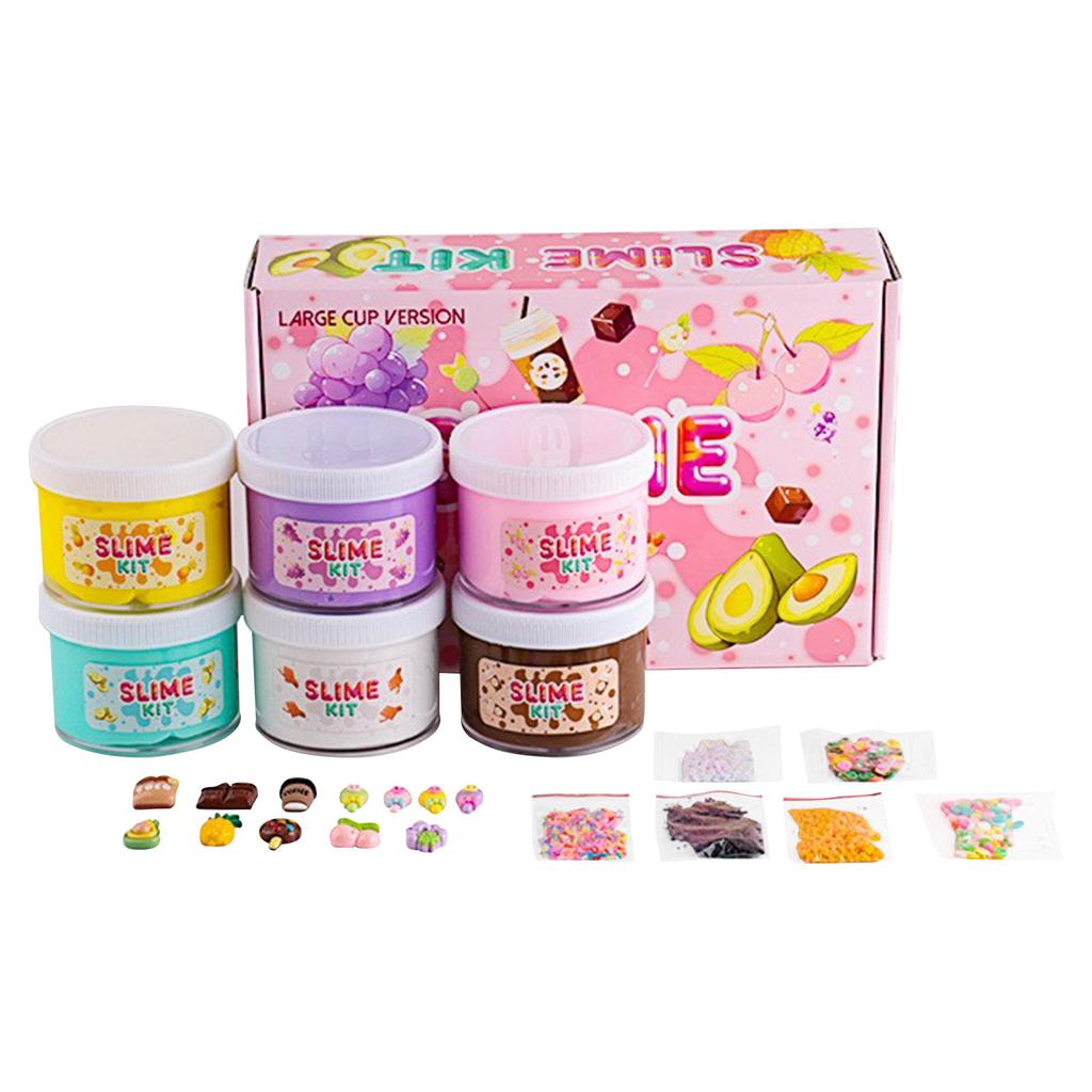 Slim Suit Lamian Noodles Mud Детские игрушки Cotton Mud Butter Mud ПластилинМатериалы чистые и устойчивы к растяжению1 комплект