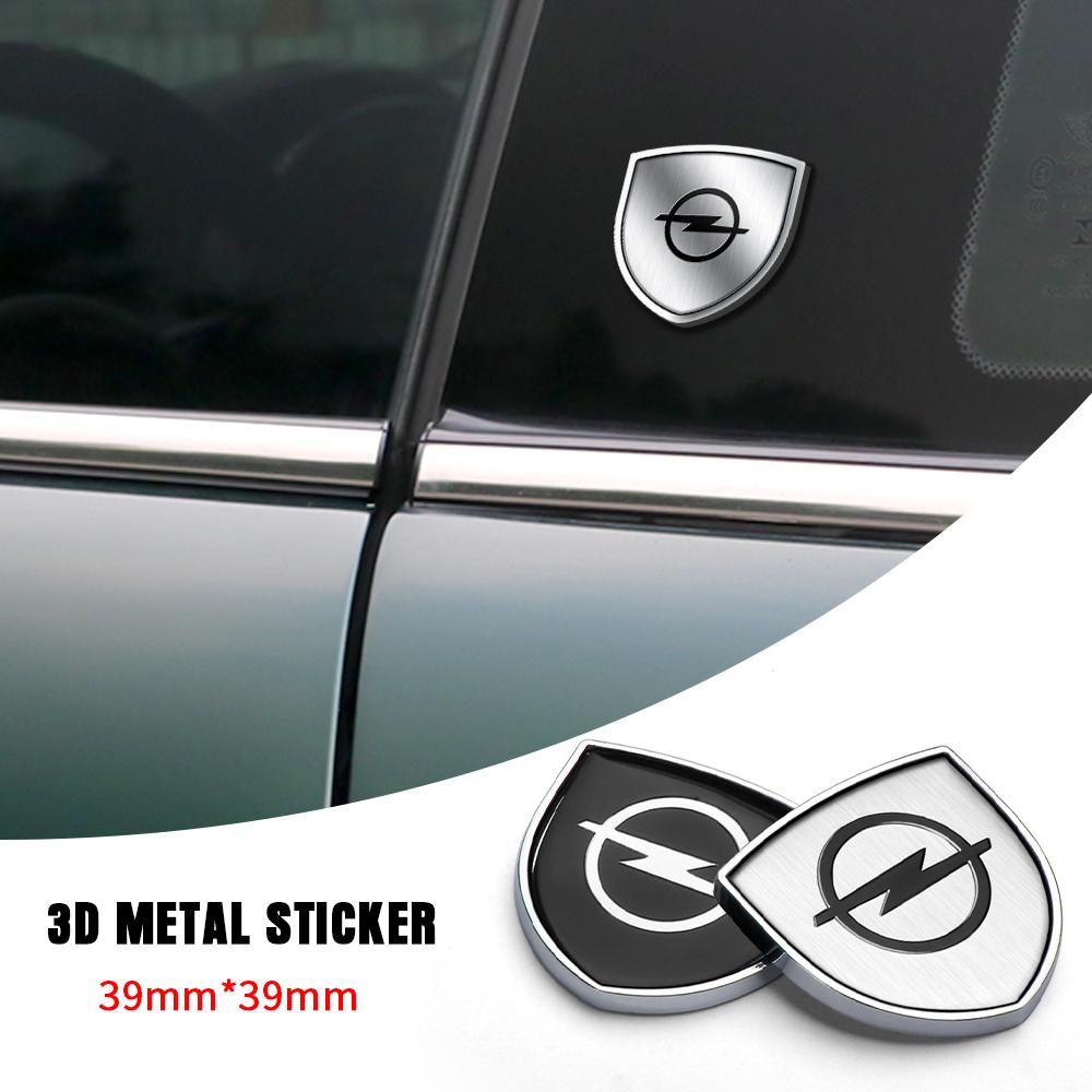 VSZA7 Car Styling Shield Badge Sticker Body Door Trunk Emblem Decor Auto Accessories For Opel OPC Astra Vectra Corsa Zafira Insignia