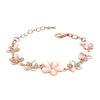 Fashion Flower Chain Wrist Decor Women Jewelry Bracelet Bangle