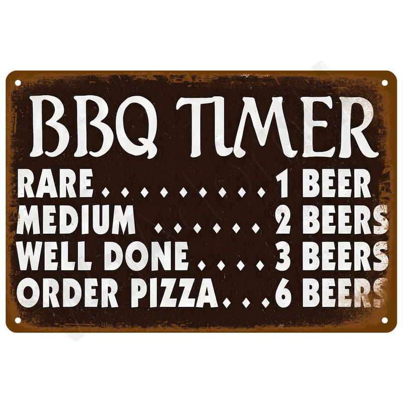 Винтажная металлическая пластина Жестяная табличка Тарелки Бар Ретро Металлическая вывеска Настенное искусство Мурал Эстетичные предметы декора для комнаты дома Постер Украшение для гаража