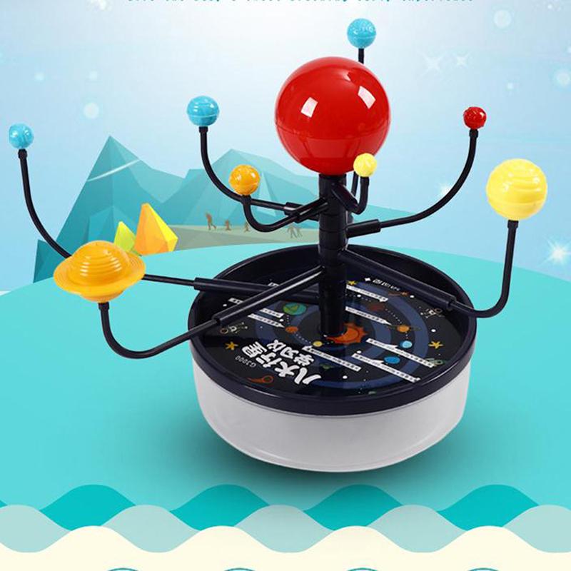 Солнечная система DIY Восемь планет Научные игрушки Модель планетария Конструктор