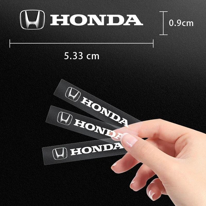 For Honda 1/5/10pcs Car Styling 3D Alloy Metal Motorcycle Emblem Badge Sticker For Honda Civic Fit City Cry Accord CB500 Cb650r