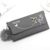 Fashion Butterfly Wallet Women PU Leather Small Clutch Casual Lady Coin Purse Card Holder Female Handbag CLE