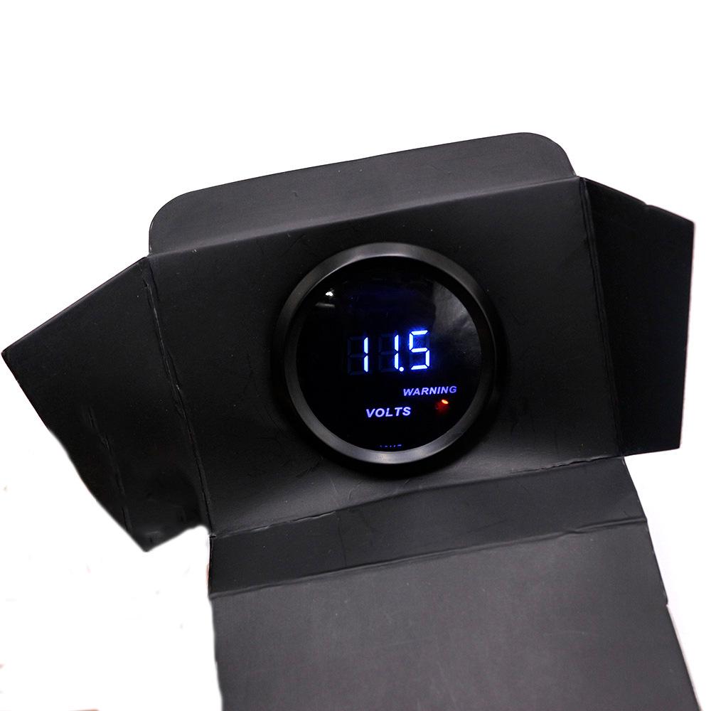 Универсальный 2-дюймовый автомобильный датчик 12 В: Температура воды, Температура масла, Тахометр, Напряжение, Давление масла, Соотношение воздух-топливо, Манометр наддува.