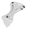 Guitar Tailpiece Metal Material Silver Color 6 String Bridge Accessories with Mounting Screw