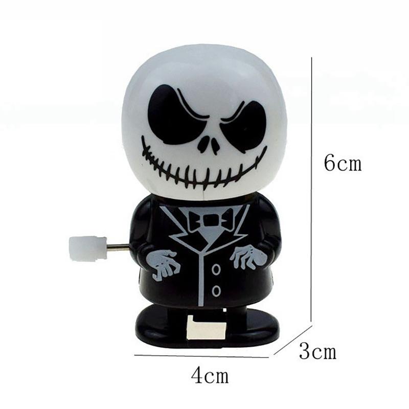 Ретро заводной металлический ходячий прыгающий тыквенный прыжок на Хэллоуин призрачный летучая мышь робот механические игрушки декор для вечеринки подарок