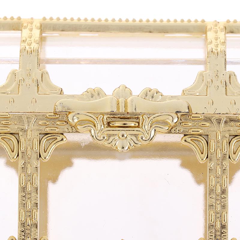 1 шт. Портативный сундук для хранения сокровищ из золота и серебра в форме конфет, органайзер