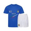 Children's Football Set - Italy Royal Blue T-shirt and Shorts - - Royal Blue