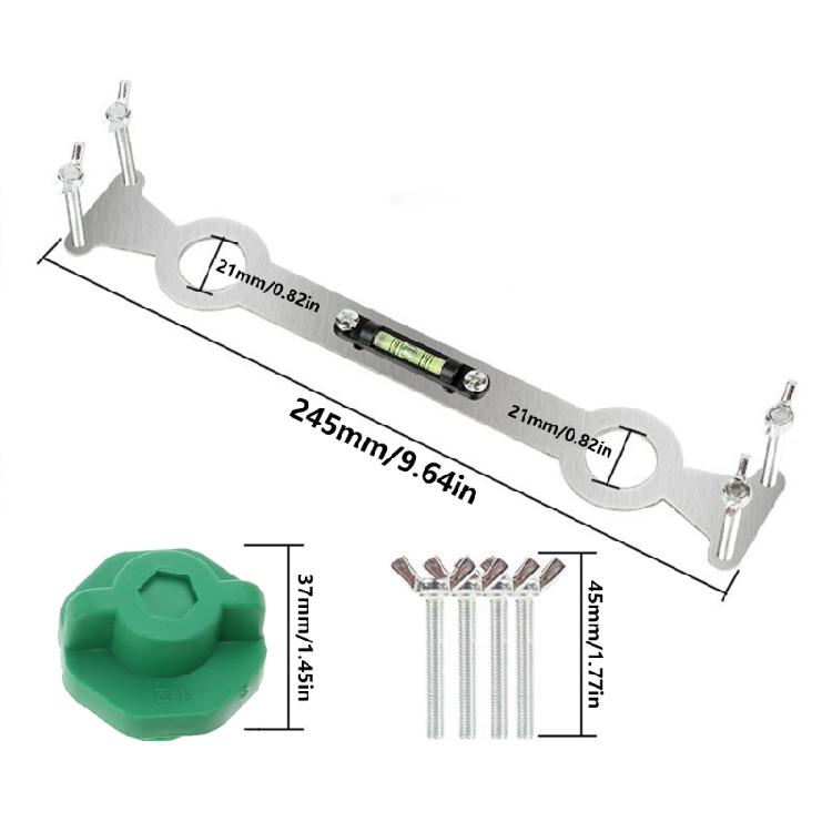 Многофункциональный гаечный ключ Угловой выравнивающий ключ Гаечный ключ для ремонта душевого смесителя Установка и обслуживание ванной комнаты