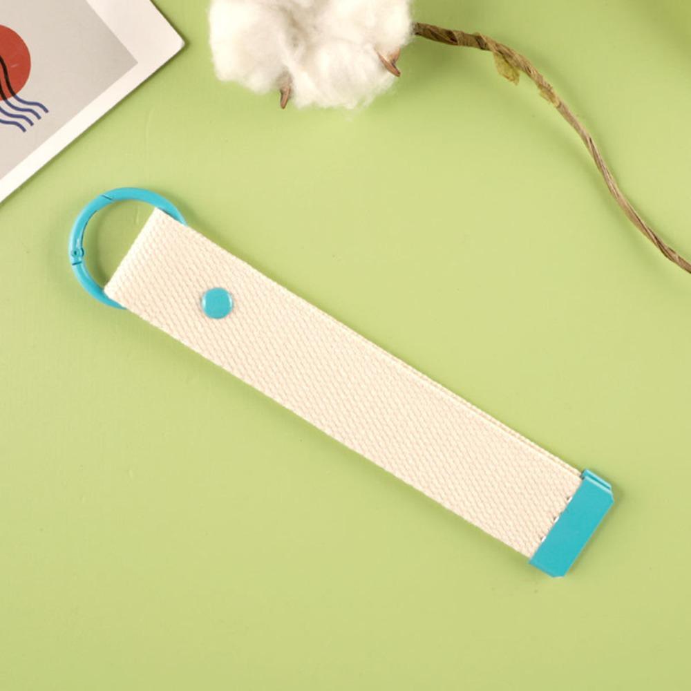 Цветная лента веревка брелок простой DIY холщовый ремешок телефон ремни брелок шнурок унисекс