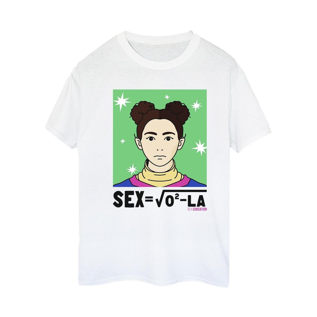 Netflix Womens/Ladies Sex Education Ola Sex Equation Cotton Boyfriend T-Shirt