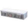 Transparent Plastic Storage Box Photocards Small Card Storage Box Desk Organizer Box Classification Box Stationery