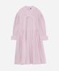 Kamdaun Voluminous Seersucker Dress - Lilac